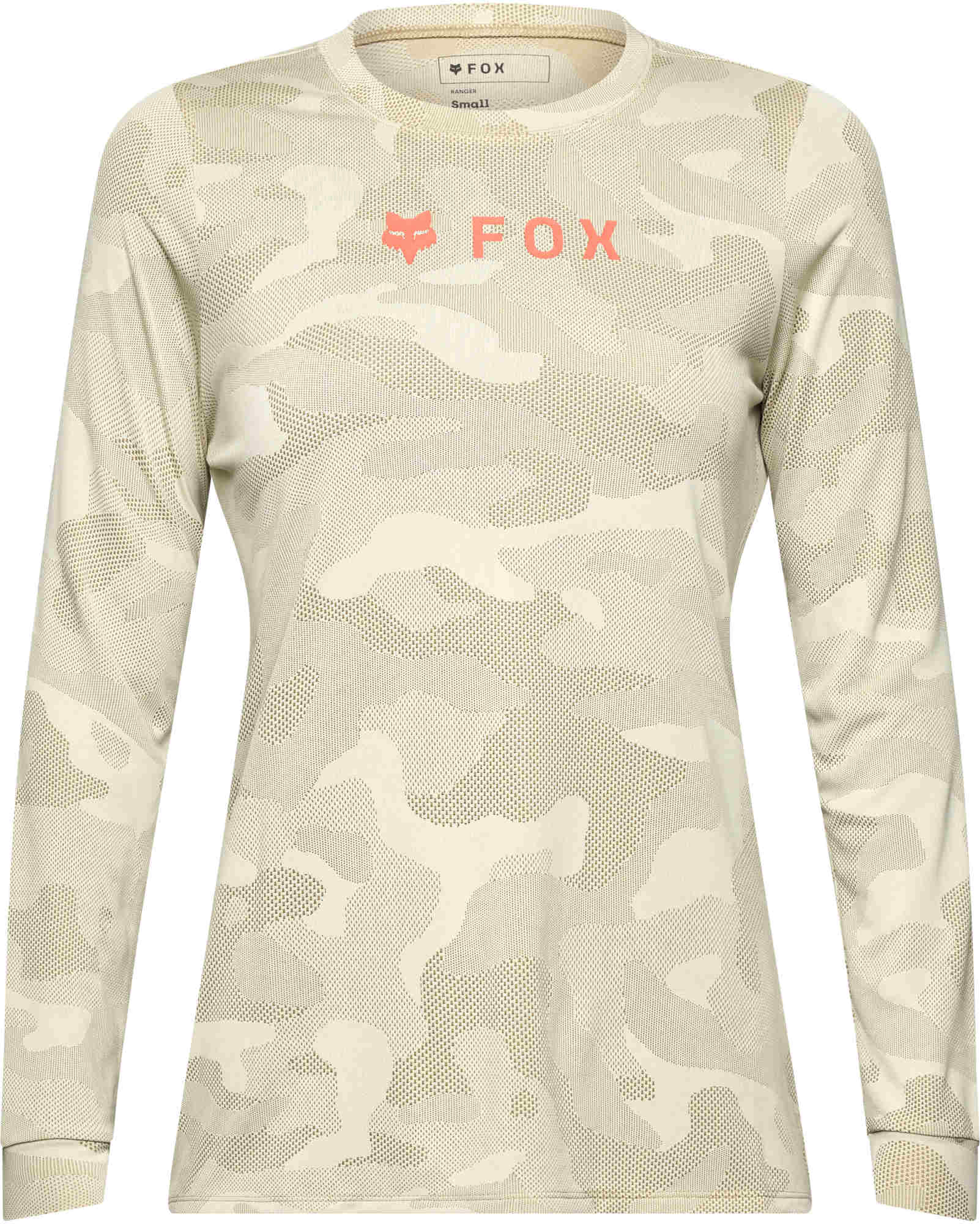 FOX Ranger Tru Dri LS Dames Fiets Jersey Cream M Figuur 1