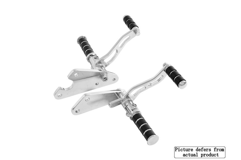 HIGHWAY HAWK Sistema de apoio de pé pré-montado Velocidade, alavancas fresadas, + 42 cm Artigo principal Figura 1