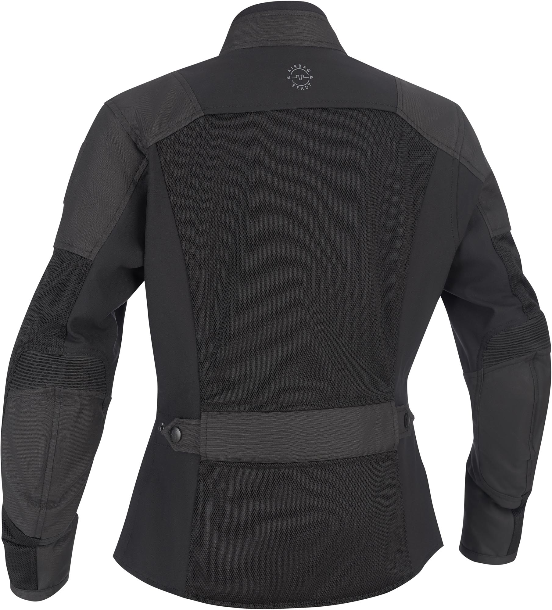Halvarssons Arvika Dame motorcykel tekstiljakke Sort 38 Figur 2