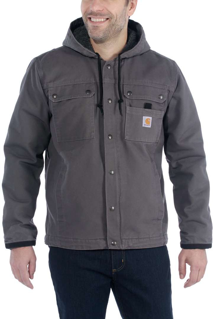 Carhartt Bartlett Jacket dark grey L Figure 9