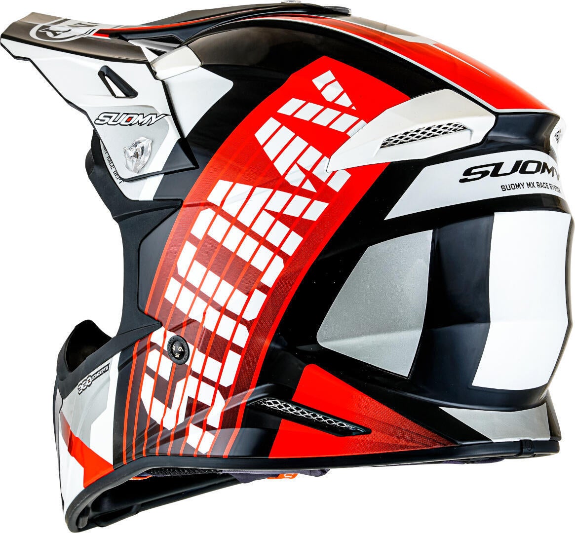 Suomy X-Wing Amped E06 Casco da motocross nero/bianco/rosso XXL (63) Figura 2
