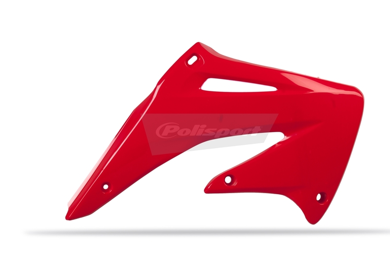 POLISPORT Tampas do radiador Honda CRF450R vermelhas Figura 3