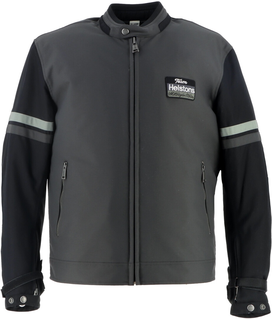 Helstons V-Series Motorcycle Textile Jacket grey/black M Figure 1