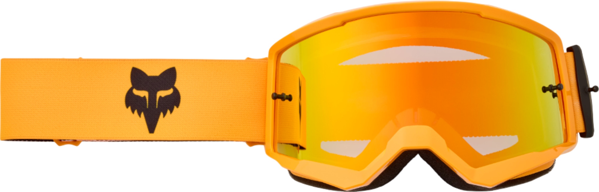 FOX Main Core Mirrored Lens Ochelari de motocross galben/negru Figura 1