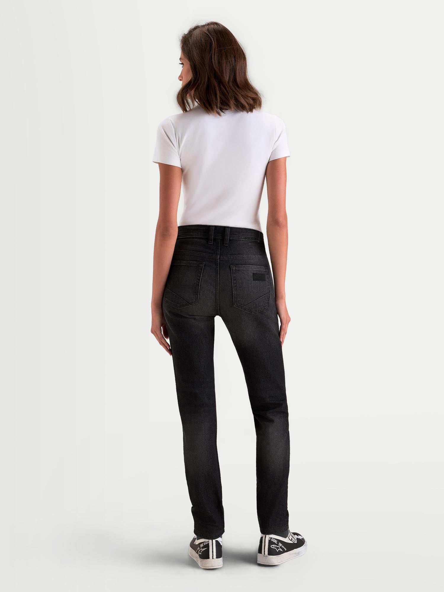 Alpinestars Stella Flex-Ast 5 Damen Motorrad Jeans schwarz verwaschen 30 Abbildung 5