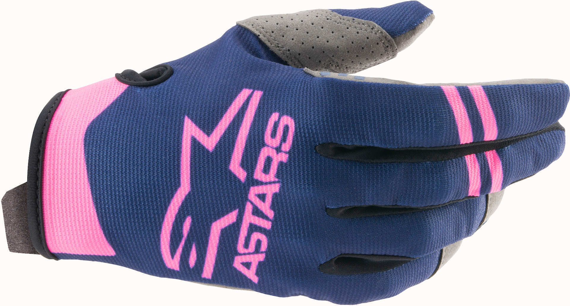 Alpinestars Radar Motocross handsker blå/pink M Figur 1