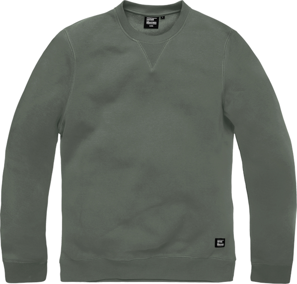 Vintage Industries Greeley Crewneck Sweatshirt mørkegrå M Figur 1