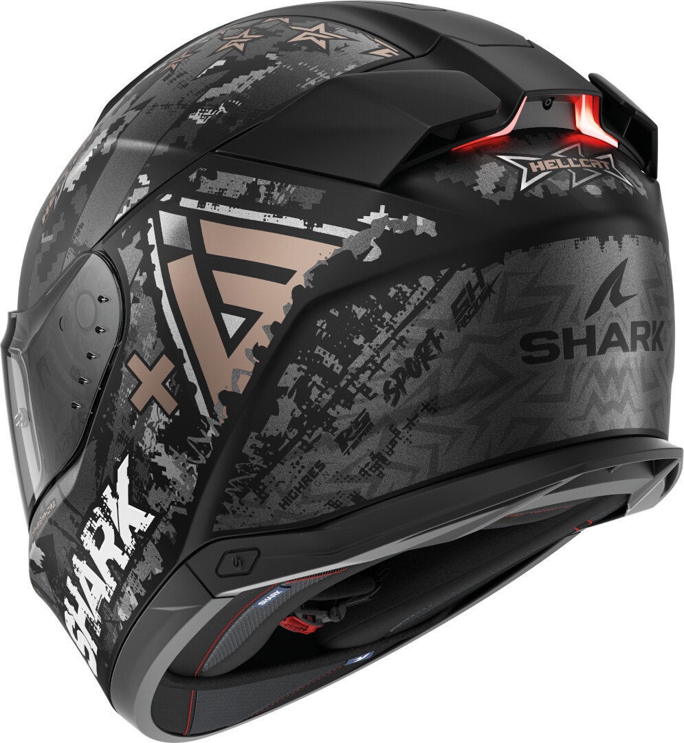 Shark Skwal i3 Hellcat Casque noir mat/gris S (55/56) Figure 3