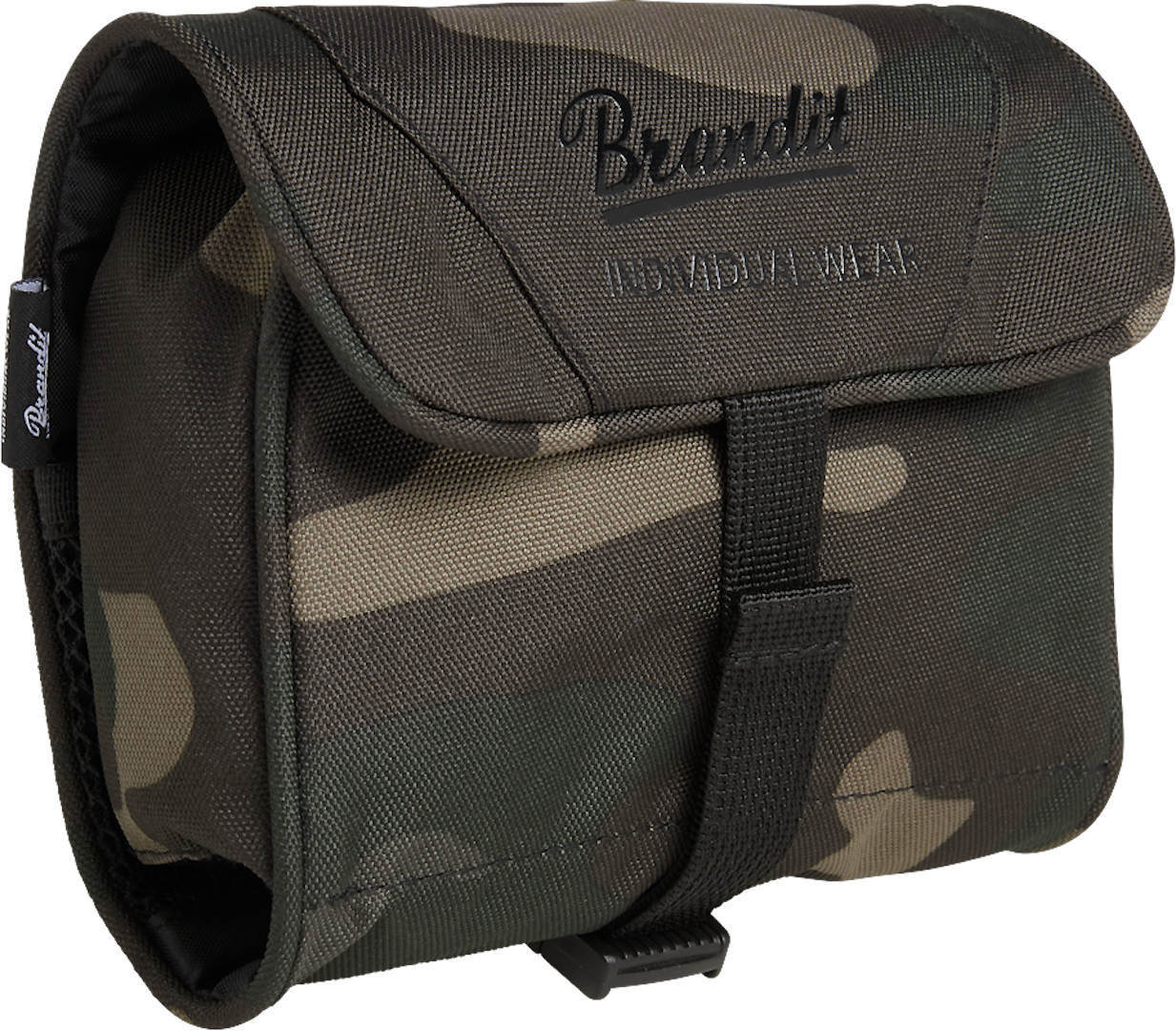 Brandit Medium Trussa de toaletă Negru/Camuflaj Figura 1