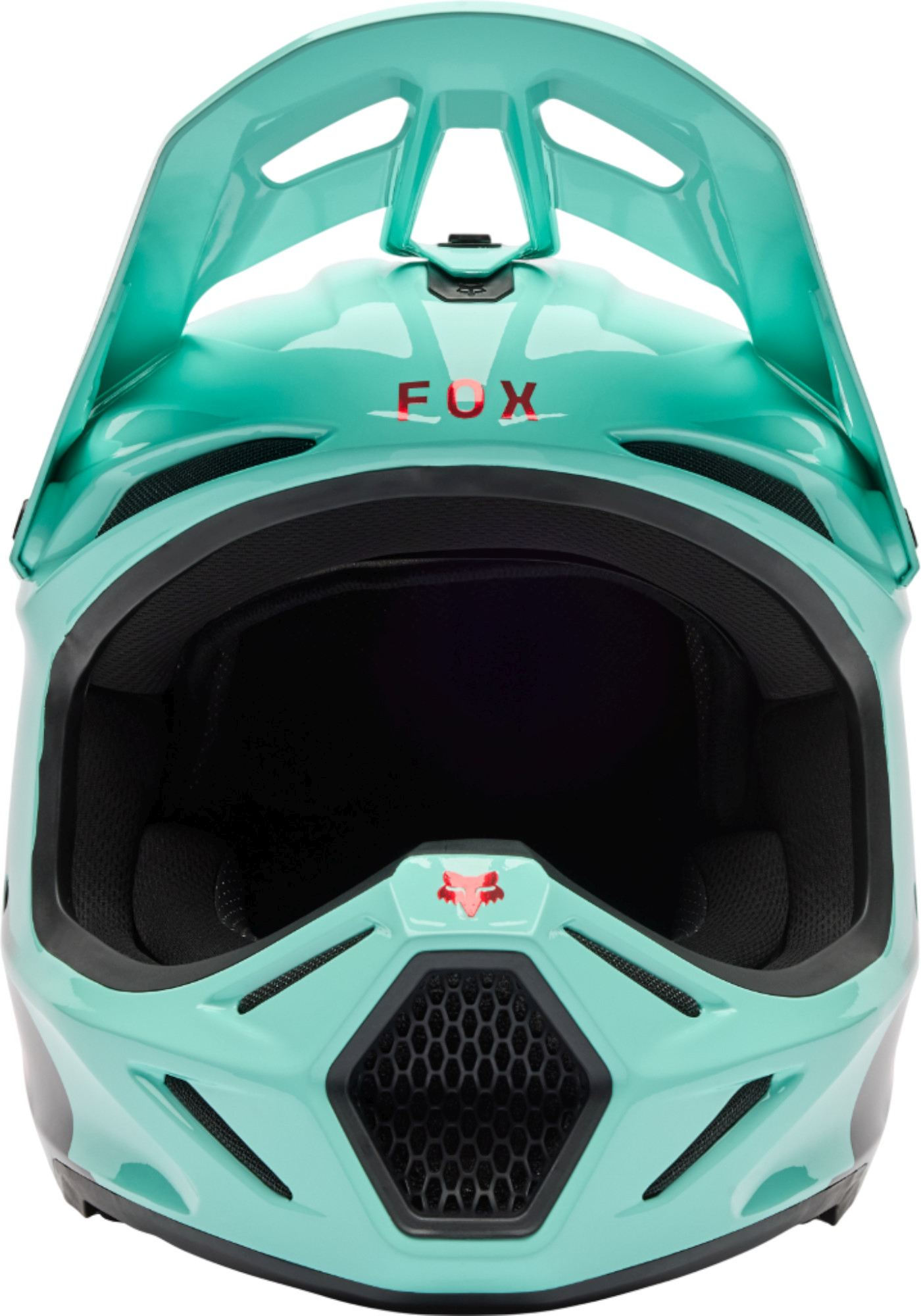 FOX V3 Drip Motorcross helm turquoise M (57/58) Figuur 3