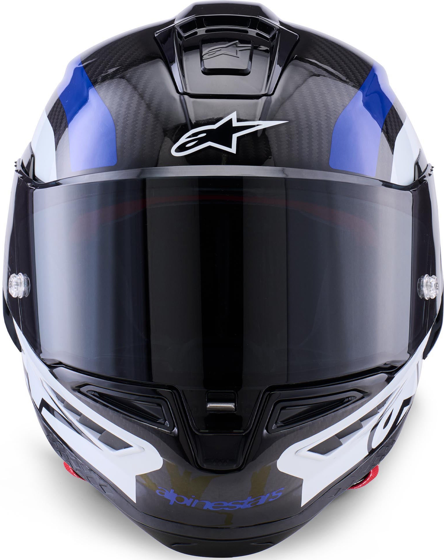Alpinestars Supertech R10 Arius Carbon Helm zwart/wit/blauw M (57/58) Figuur 5