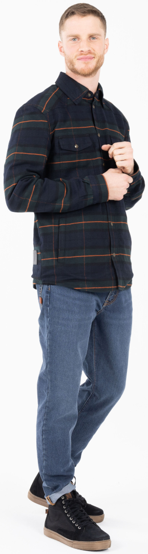 John Doe Classic Tapered Motorcykel Jeans Indigo 31/32 Figur 14