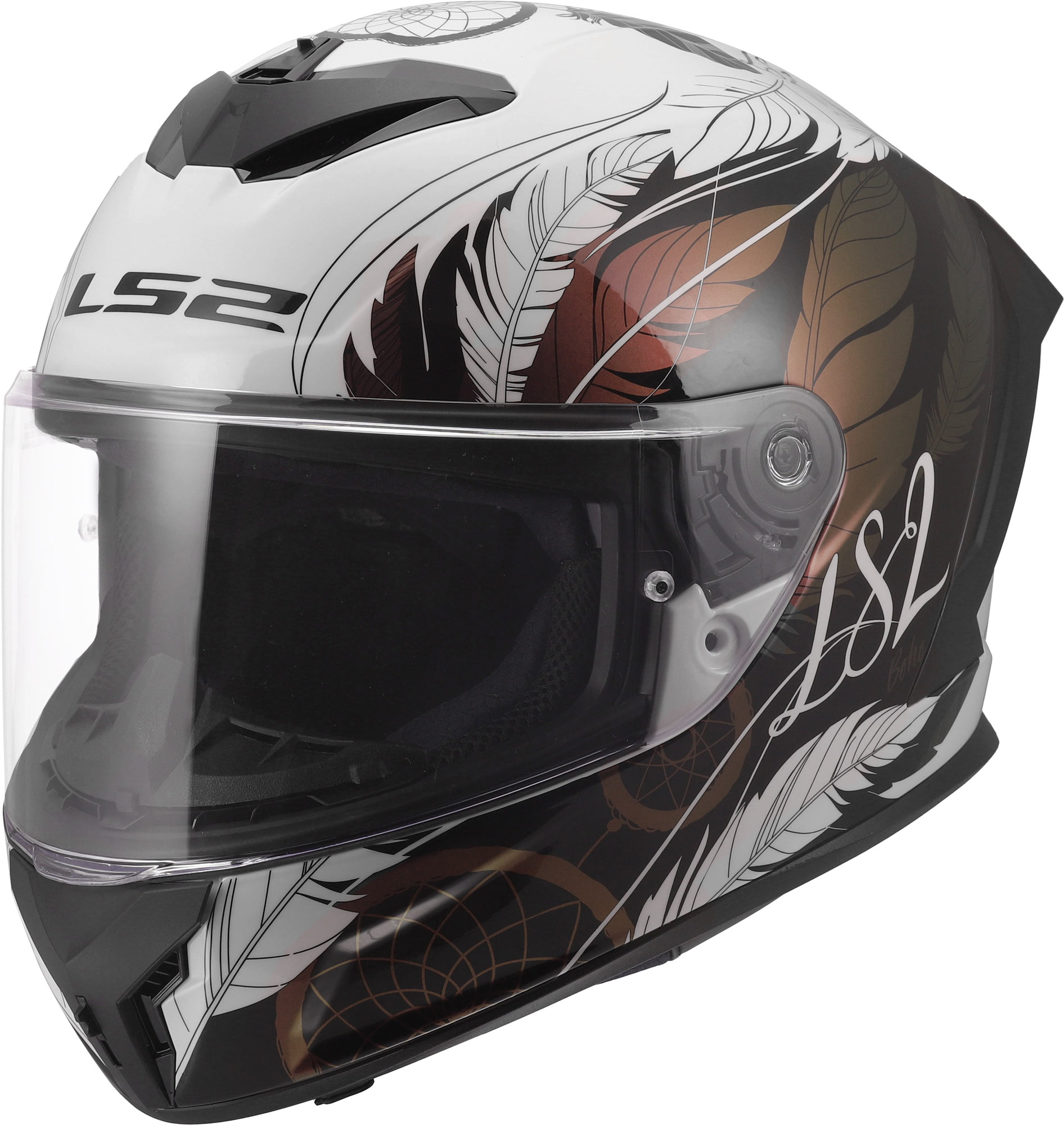 LS2 FF820 Rapid III Boho Helm Verlies (59/60) Figuur 1