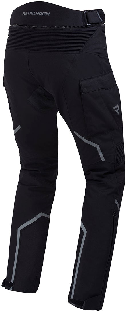 Rebelhorn Hardy II Motorcycle Textile Pants black S Figure 2