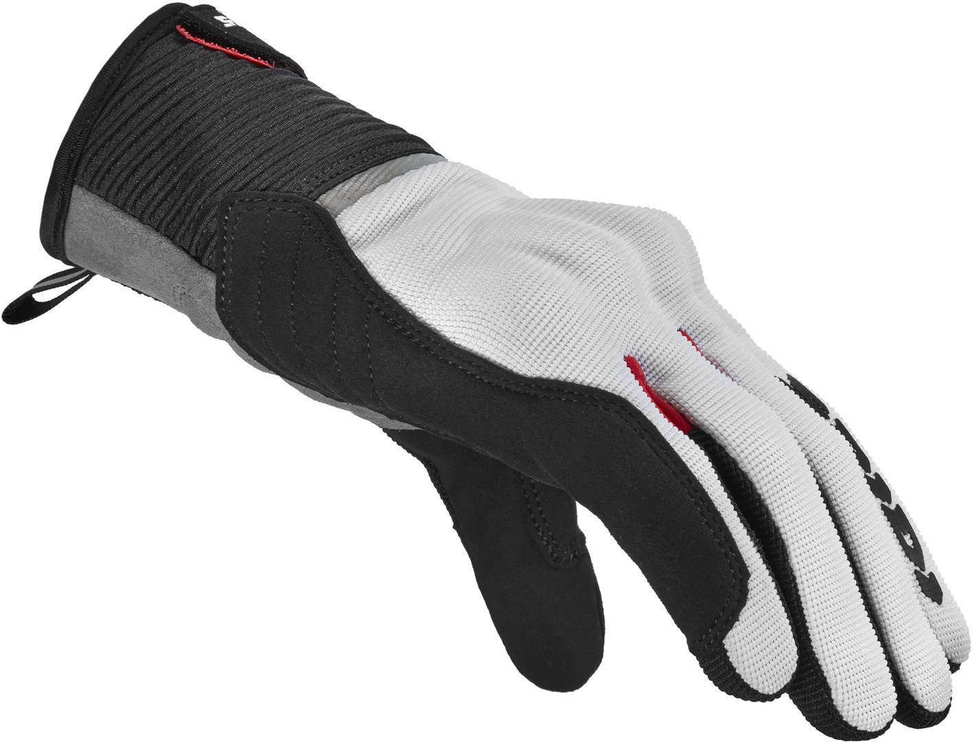 Spidi Flash Motorradhandschuhe weiß/schwarz XL Abbildung 2