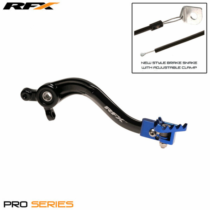 RFX Pro ST Rear Brake Lever (Black/Blue)-image-610261138