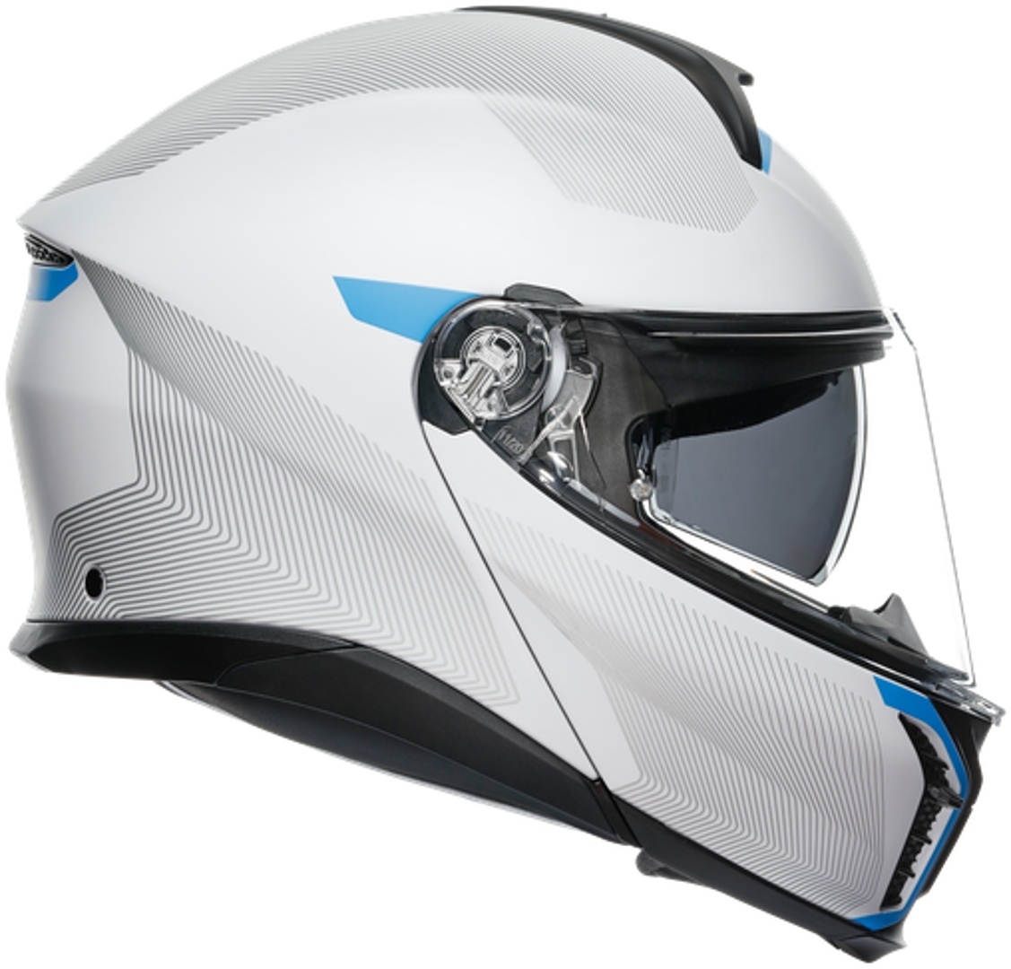 AGV Tourmodular Frequency Helm hellgrau S (55/56) Abbildung 6