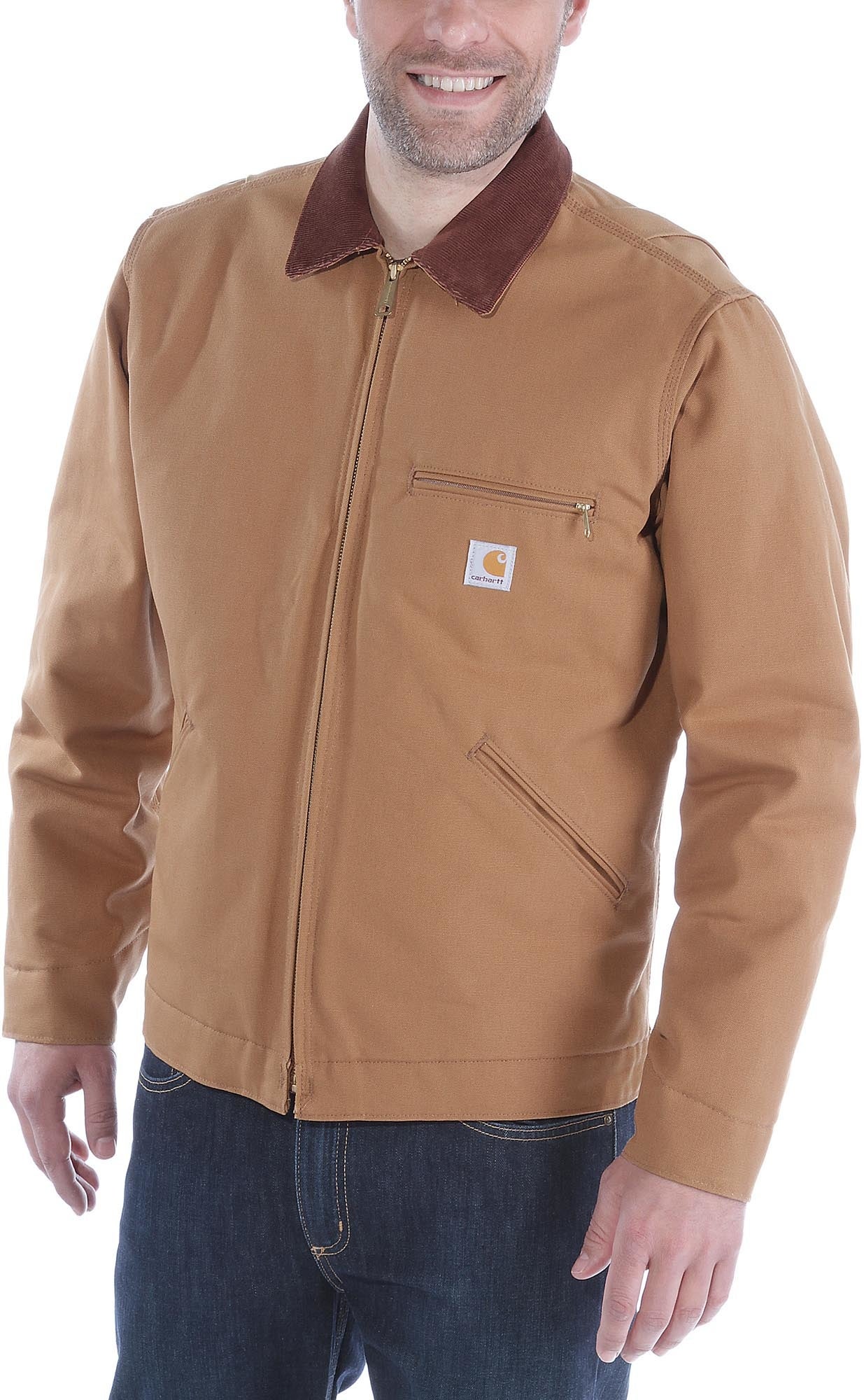 Carhartt Duck Detroit Jaqueta marrom XL Figura 4
