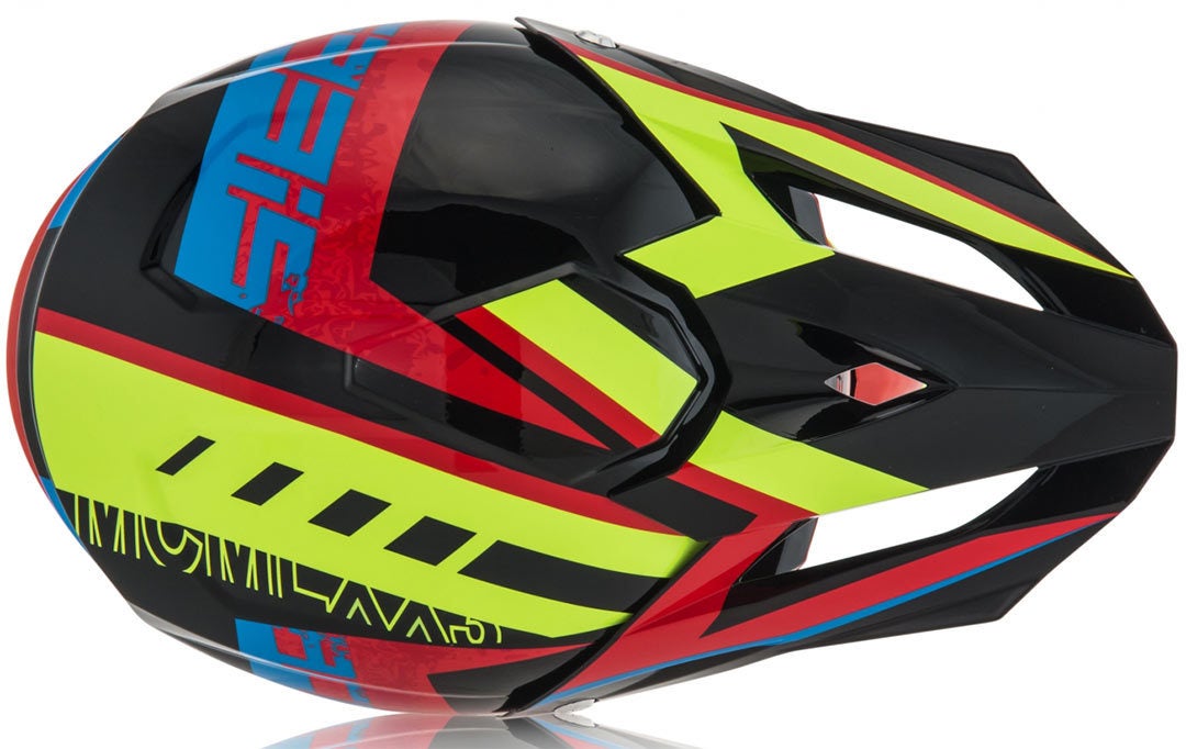 Acerbis Profile 4 Casco Motocross nero/blu M (57/58) Figura 4