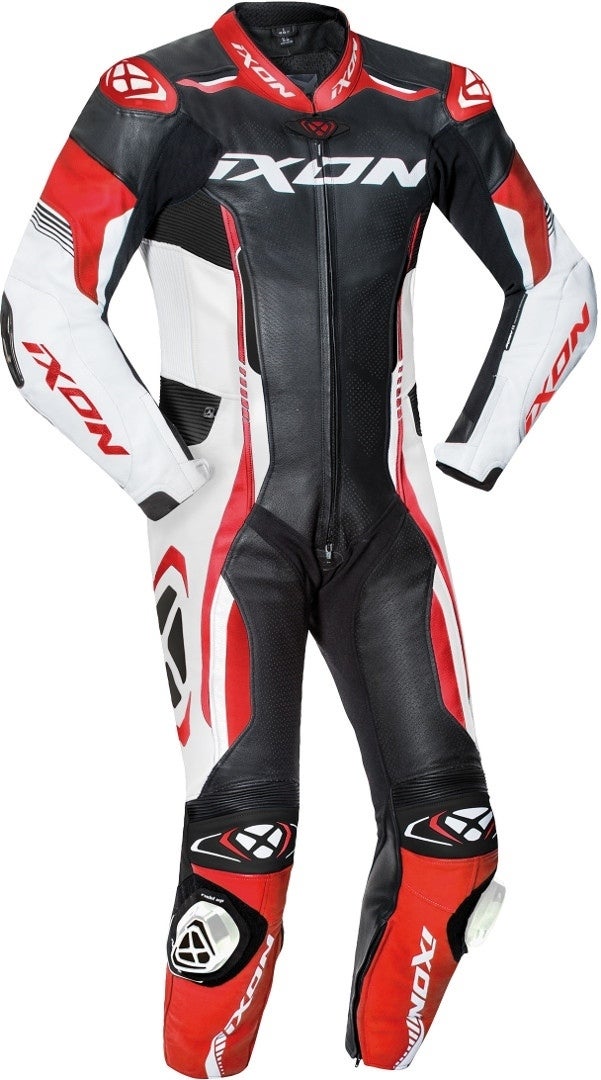 Ixon Vortex 2 One Piece Motorcycle Leather Suit black/white XS Figure 5