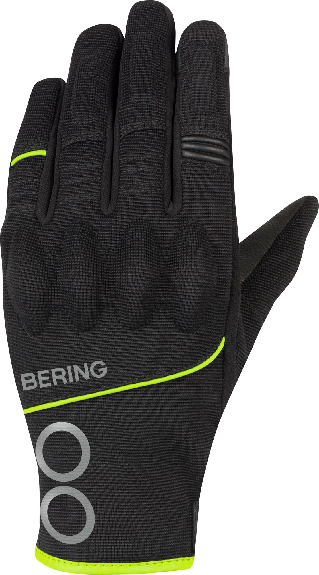 Bering Nassau Motorrad Handschuhe schwarz/gelb M Abbildung 3