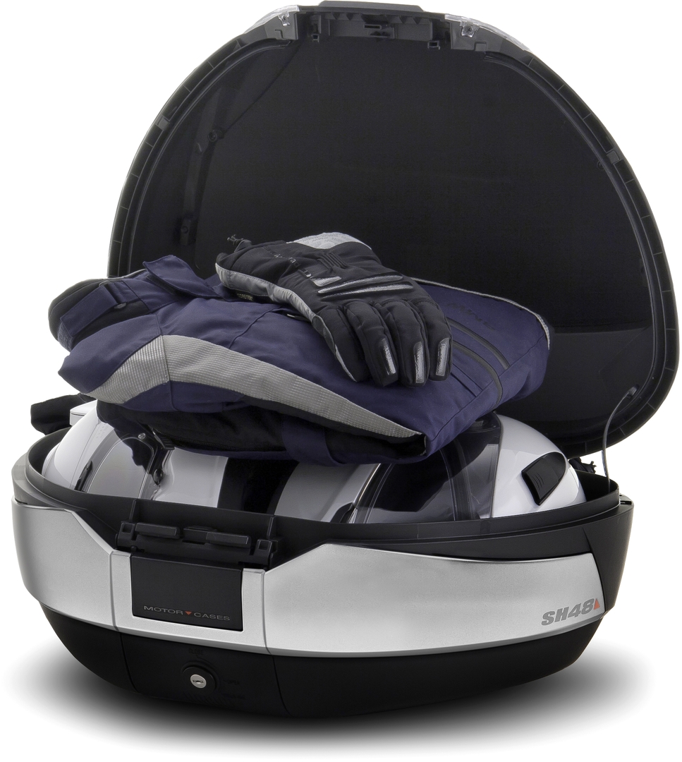 SHAD SH48 Titanium Set Topcase + Capac din carbon + Spătar Figura 3