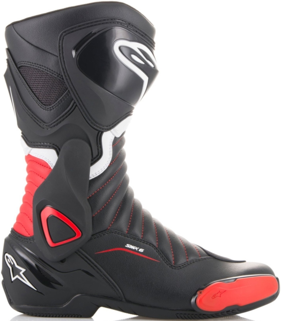 Alpinestars SMX-6 V2 Motorcycle Boots black/red 38 Figure 3
