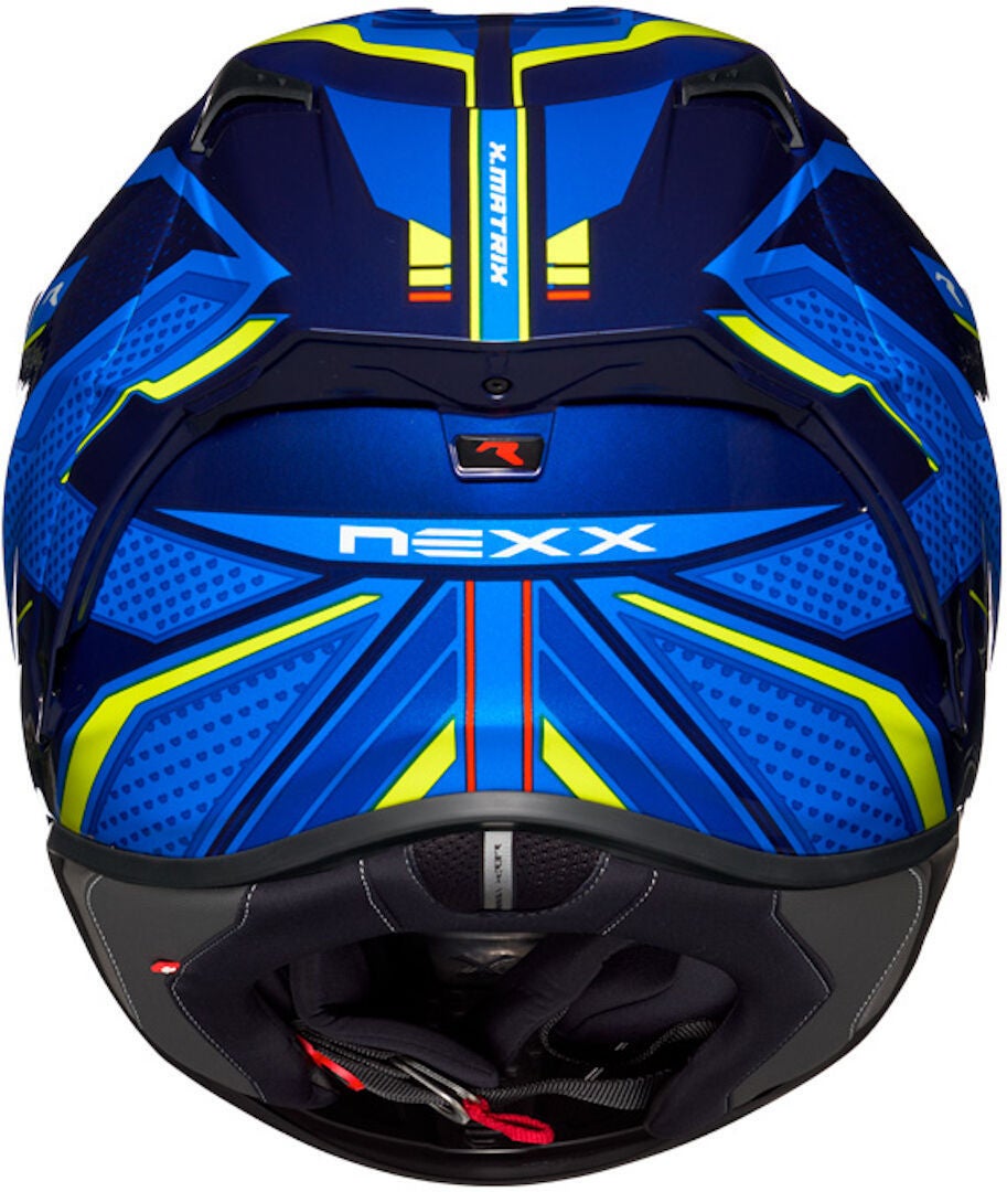 Nexx X.R3R Precision Casco blu/giallo M (57/58) Figura 4