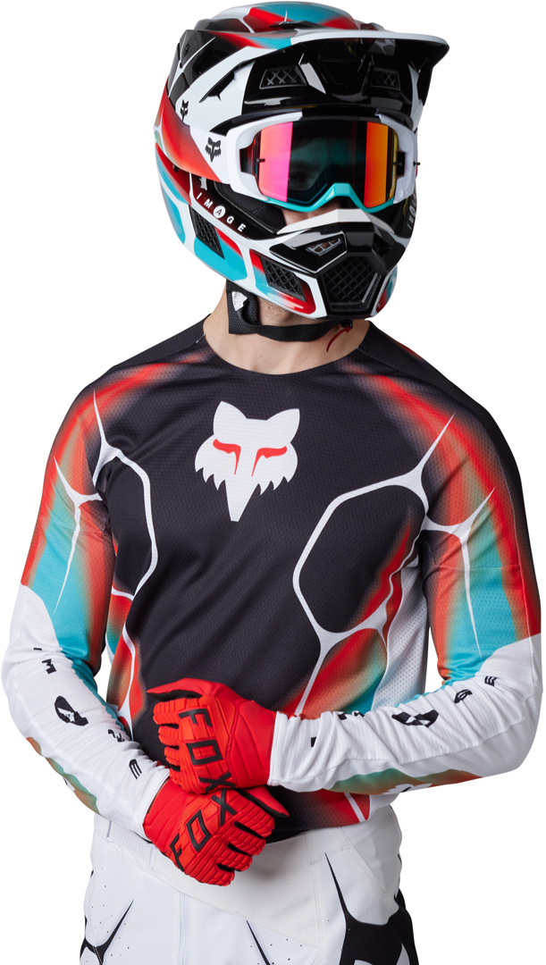 FOX 360 Syz Motocross trøje Sort/hvid M Figur 3