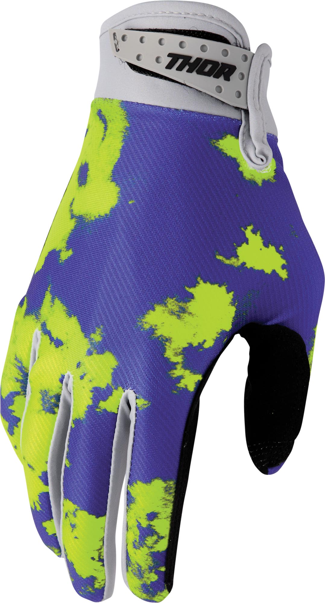 Thor Launchmode Bleach Guantes de motocross gris XL Figura 1