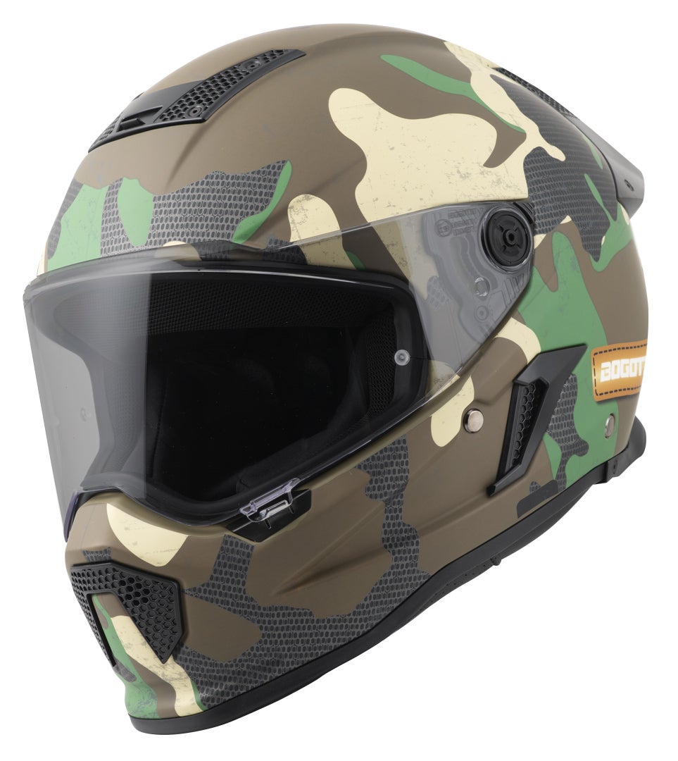 Bogotto Rapto Camo Helmet green matt 2XL Figure 13