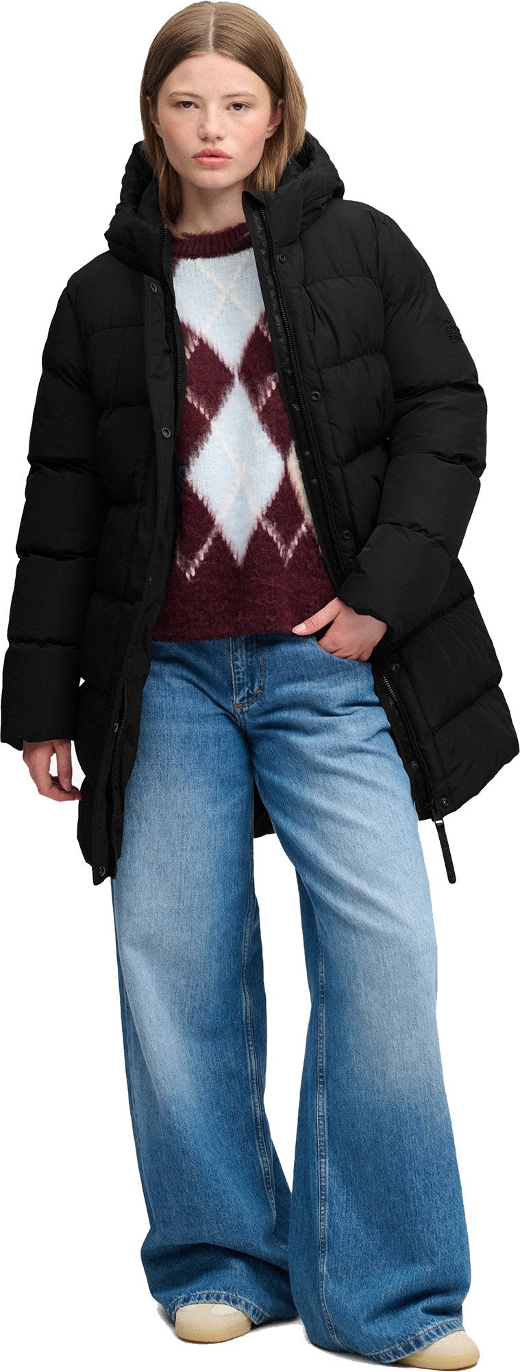 Superdry & Co Sporty Ladies Quilted Jacket black XS Figure 7