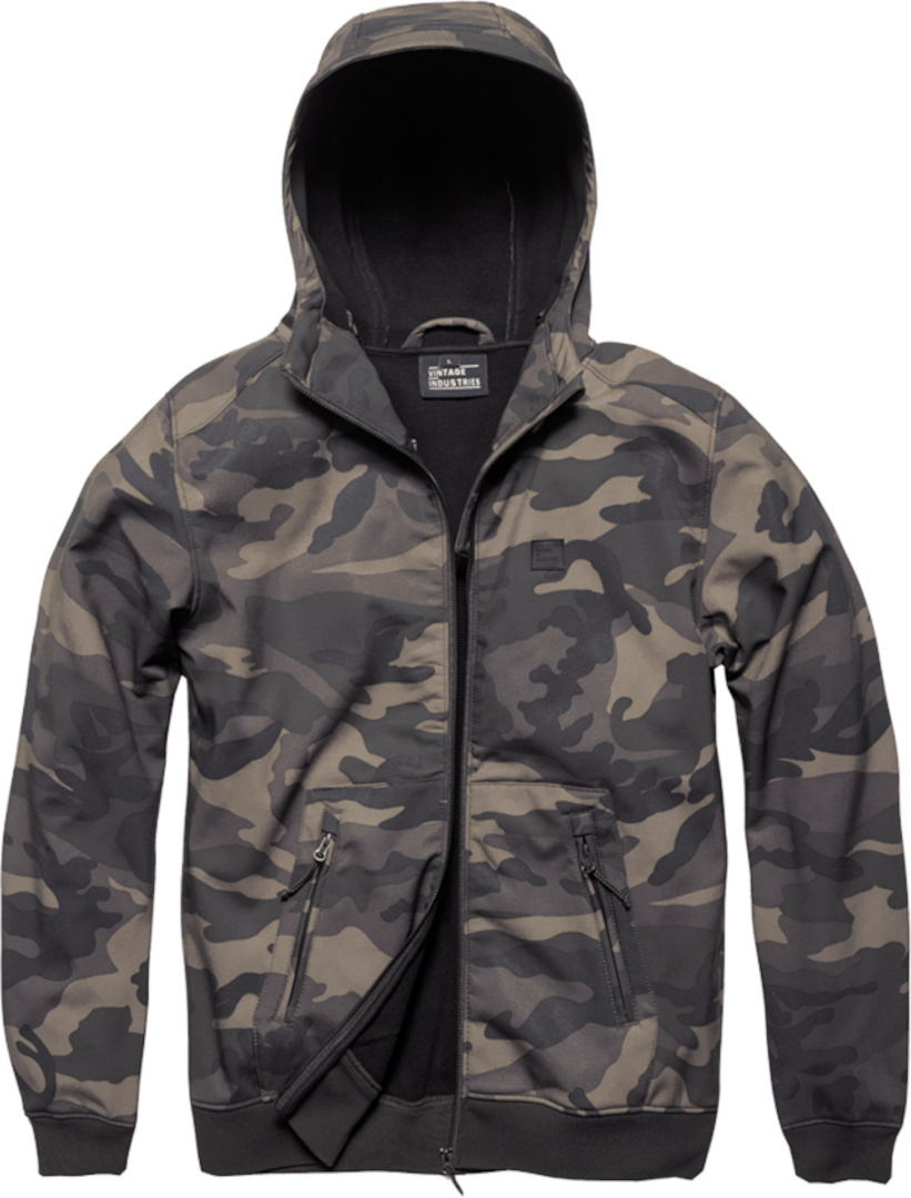 Vintage Industries Ashore Softshell Jachetă Camuflaj întunecat L Figura 1