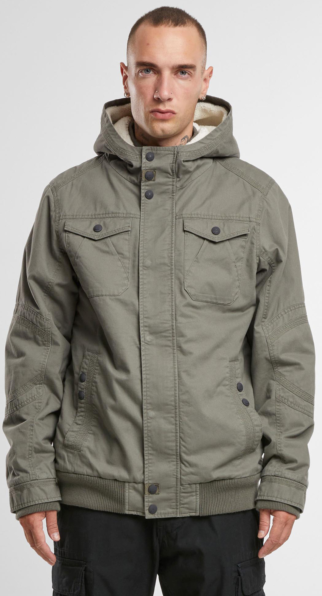 Brandit Meadow Chaqueta oliva M Figura 5