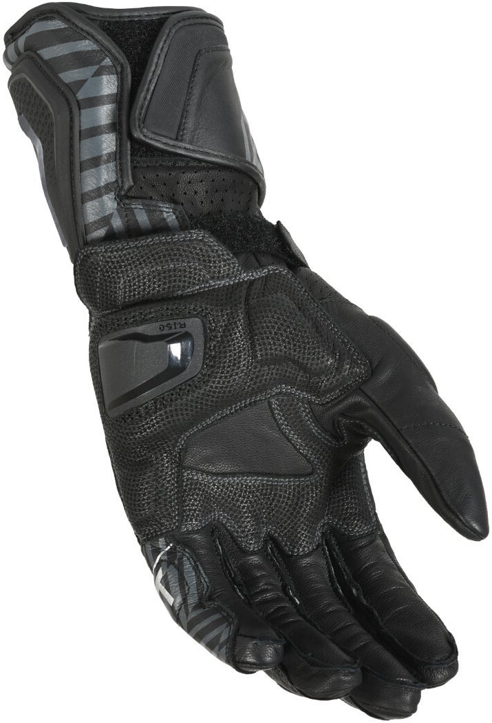 Macna GT perforerede motorcykelhandsker Sort 2XL Figur 2