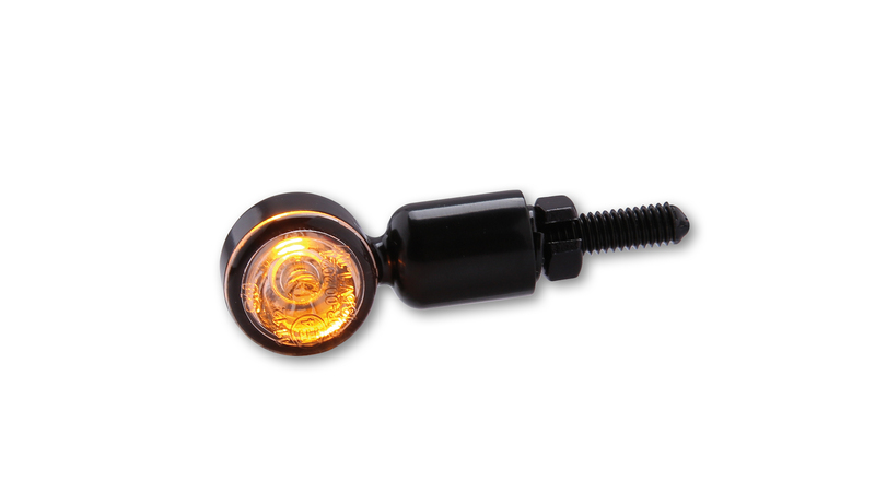 HIGHSIDER Smart MC-1 LED-indikator Hus Svart / Objektiv Klar (Par), Fram & Bak Figur 6