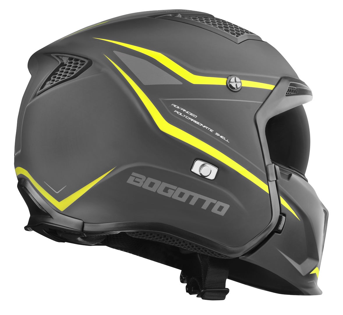 Bogotto Radic WN-ST Casco giallo/nero XL Figura 11