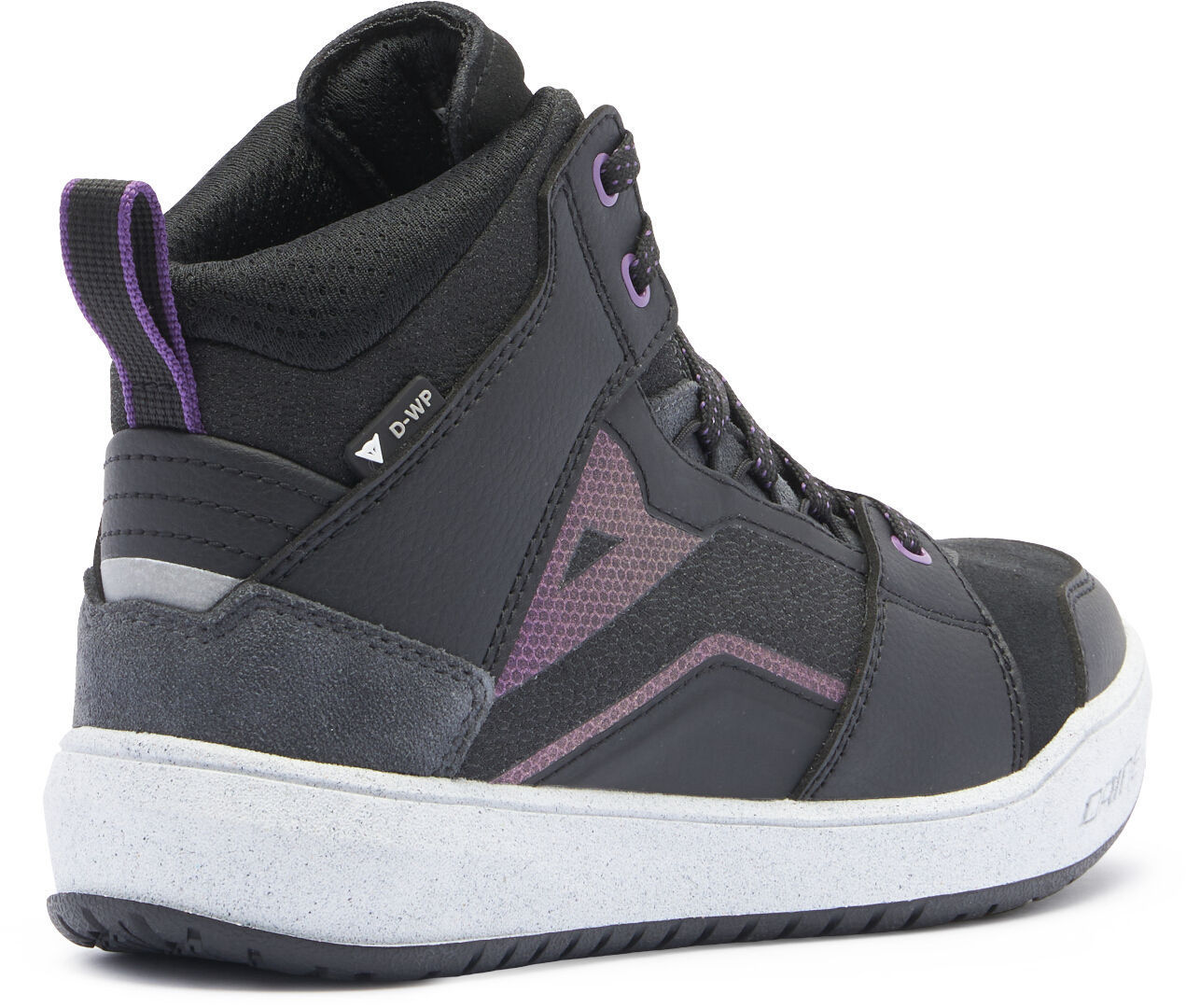 Dainese Suburb D-WP vattentät damer motorcykel skor svart/vit/lila 38 Figur 8