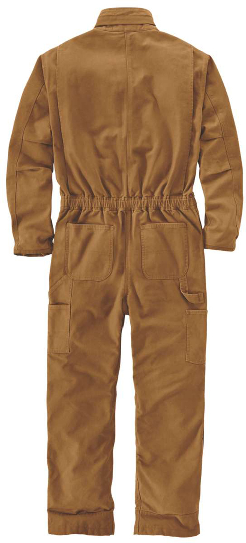 Carhartt Washed Duck Insulated Övergripande brun 3XL Figur 2