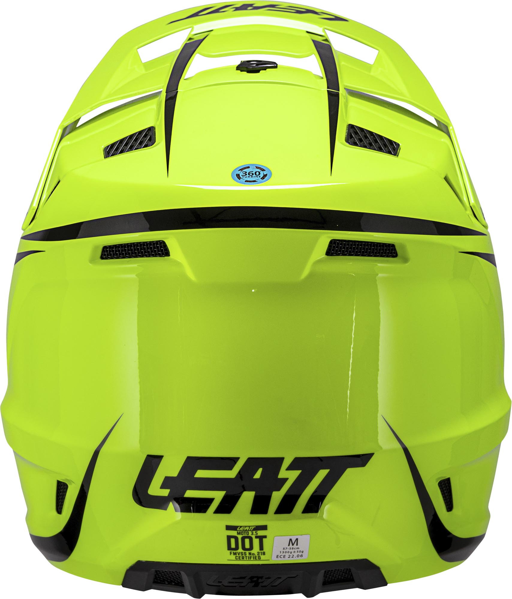Leatt 3.5 Junior Cască de motocross cu ochelari de protecție Alb/Negru/Roșu L (53/54) Figura 4