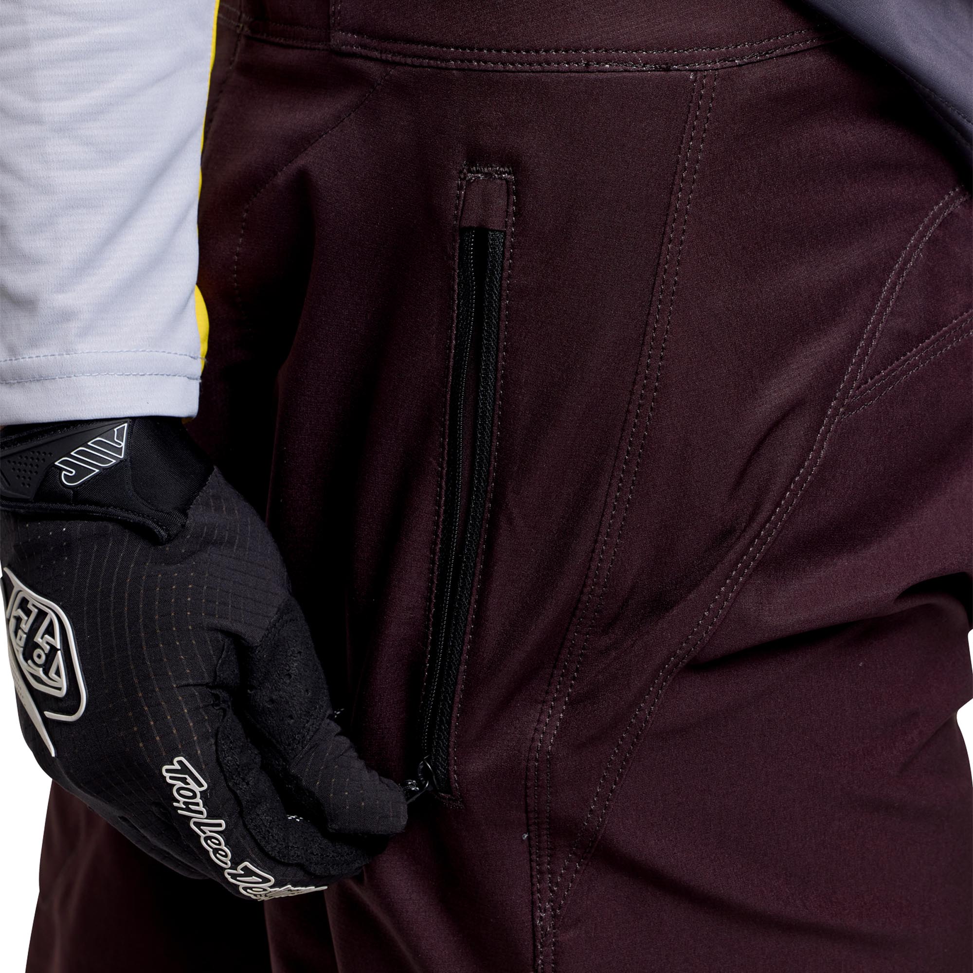 Troy Lee Designs Skyline Pro Shell Mono Fahrrad Shorts bordeaux 32 Abbildung 9