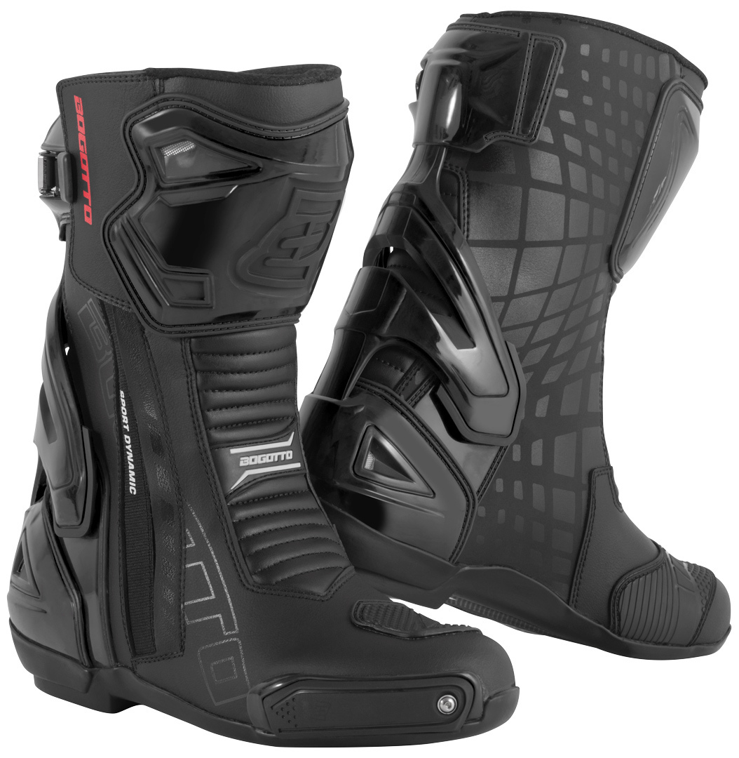 Bogotto Donington Motorcycle Boots black 44 Figure 1