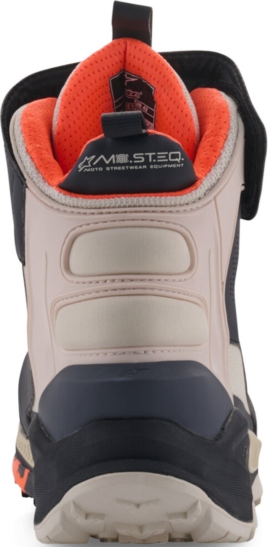 Alpinestars Speedstreet Motorrad Schuhe beige/orange 9 Abbildung 4
