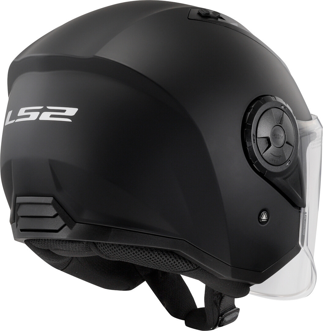 LS2 OF616 Airflow II Solid Jet Helm Black Matt M (57/58) Figuur 5