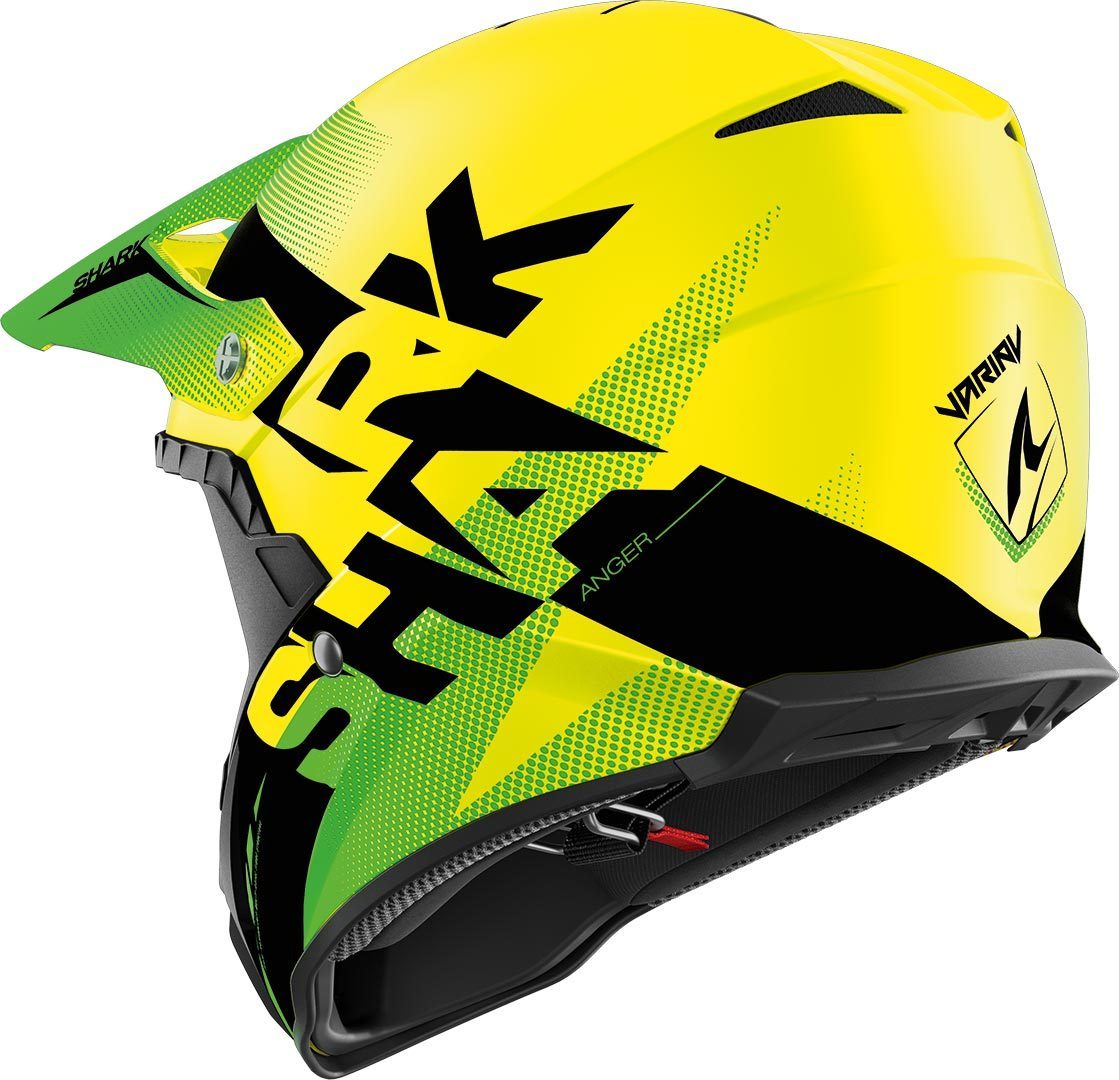 Shark Varial Anger Cască de motocross Albastru/Roșu/Alb M (57/58) Figura 9