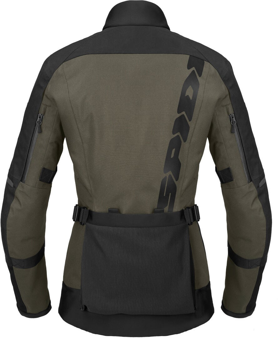 Spidi Tour Evo 2 H2Out veste textile de moto pour dames imperméable à l’eau Vert olive/noir XL Figure 2