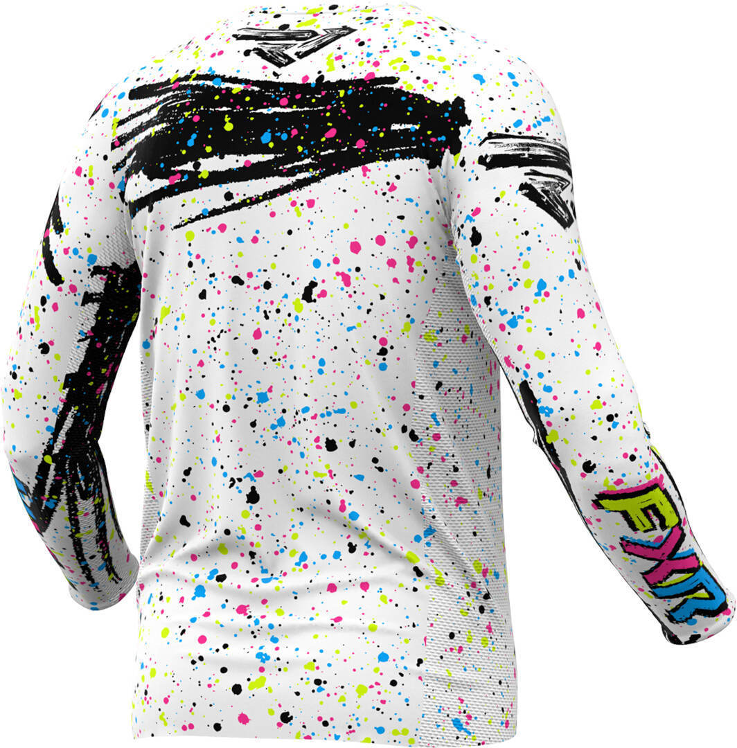 FXR Podium 2025 Maglia Motocross Giovanile nero/multicolore L Figura 2