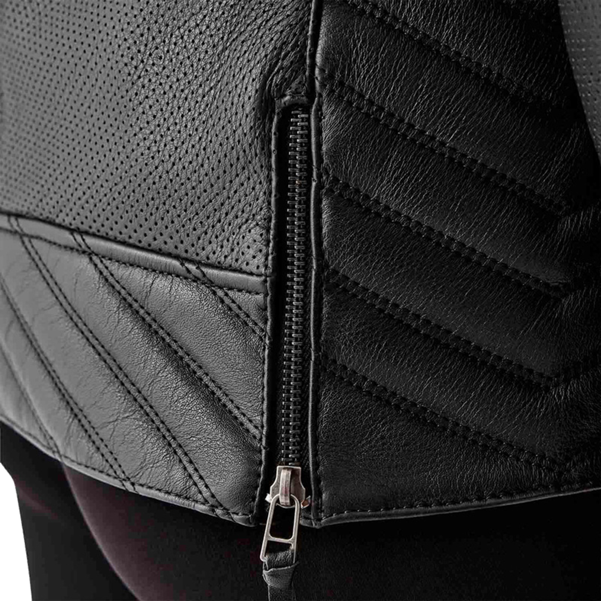 RST Roadster Air D3O Ladies Motorcycle Leather Jacket black 20 Figure 7