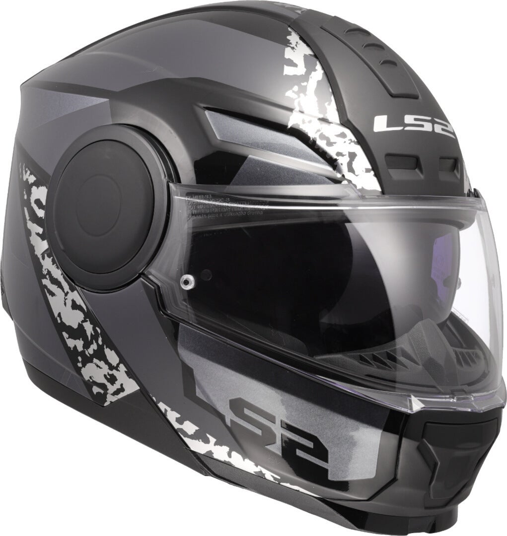 LS2 FF902 Scope II Oxyd Helmet black/titanium XXXL (65/66) Figure 7