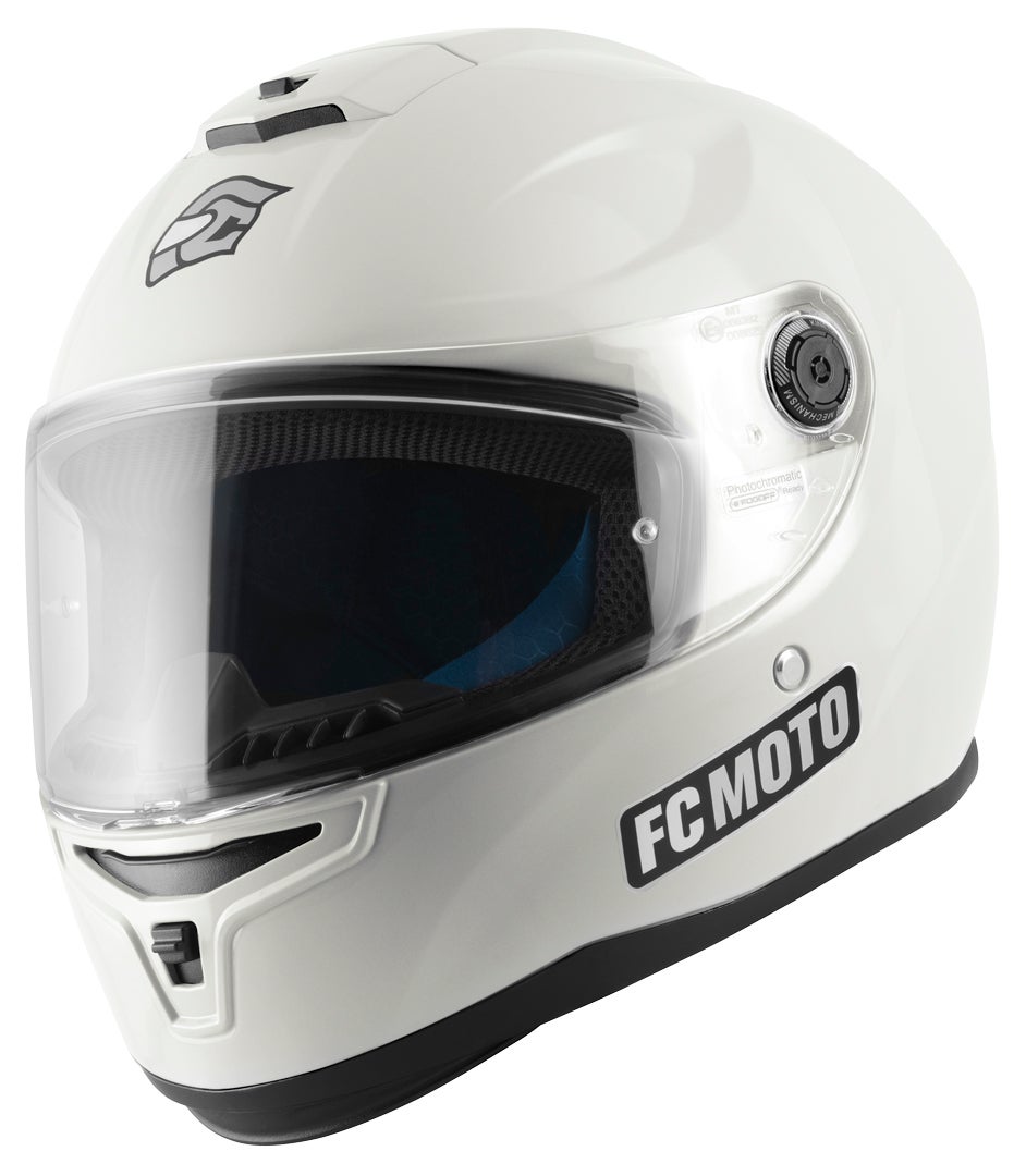 FC-Moto FF114B Capacete Branco S Figura 2
